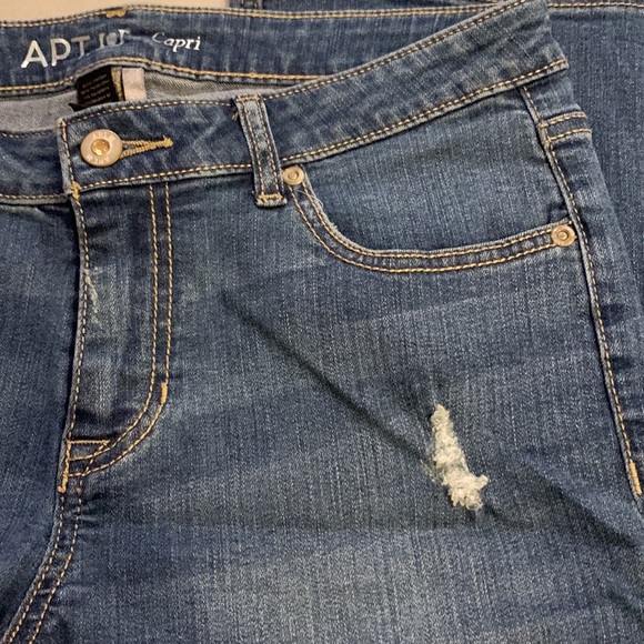 APT.9 women’s capri jeans - Picture 2 of 8